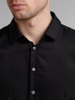 Hugo Boss Orien textured shirt Black   House of Fraser