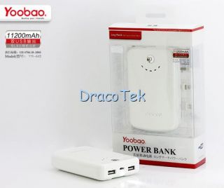 Yoobao YB 642 Long March 11200mah Power Bank for iPad2, iPhone, iPod