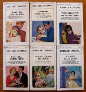 Lot of 25 Emilie Loring Bantam Romance Paperbacks Shining Years Across