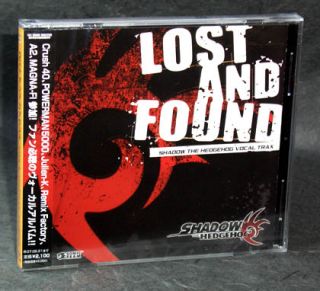 Hedgehog Lost and Found Vocal Tracks Japan Game Music CD New
