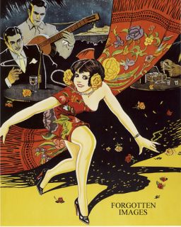 Flapper Girl from Havana Lola Lane Euro Poster 1929