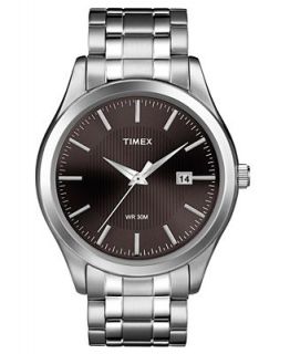Timex Watch, Mens Stainless Steel Bracelet 40mm T2N801UM