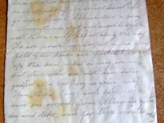 Confederate 10th Virginia Cavalry Soldier Letter