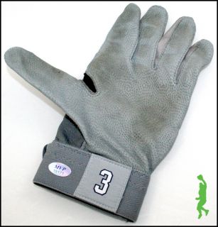 Evan Longoria Signed Auto Game Used 2012 Nike Baseball Batting Glove