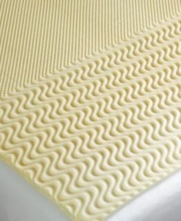 Home Design Bedding, Visco 3 Zone California King Foam Mattress Pad