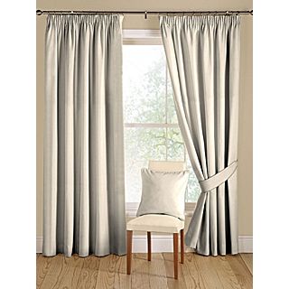 Montgomery Silk shimmer natural curtain range   