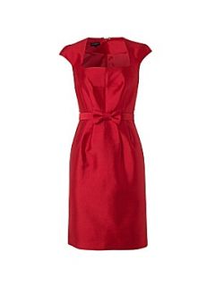 Hobbs Invitation Rodez Dress Crimson   