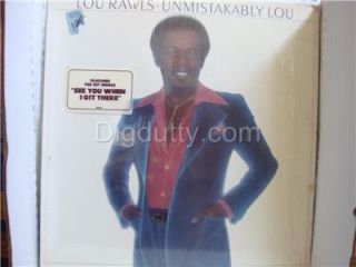 Lou Rawls Unmistakably Lou Vinyl LP