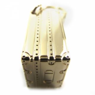 Louis Vuitton Malle Trunk Key Holder Bag Purse Charm LV