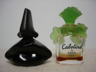 10 Vintage Perfume Bottles Miglin Versace Cabotine Je Reviens de La