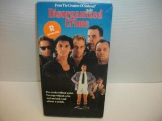 Disorganized Crime VHS Comedy Movie Lou Dobbs Very Funny Flick