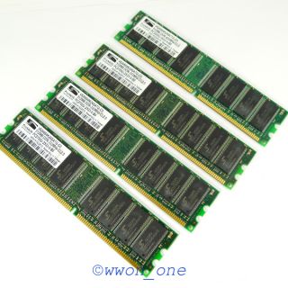 (4x512MB) PC2700 DDR333 184pin DDR DIMM Desktop Memory Low Density