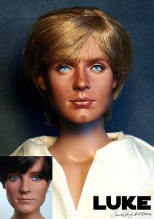 Doll Repaint inspired by Star Wars Luke Skywalker OOAK by Laurie Leigh