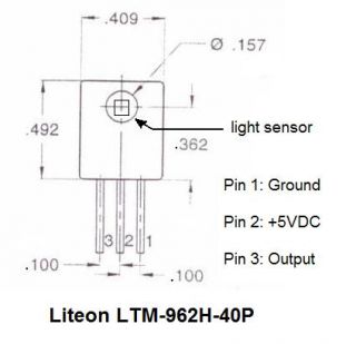 10 Liteon Digital Visible Optical Receiver Module Laser Diode