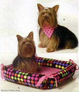 Item for sale is a sewing pattern , not a completed pet bed and