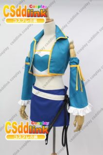 Fairy Tail Lucy Heartfilia Cosplay Costume New Version Any Size