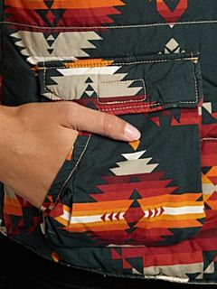 Denim and Supply Ralph Lauren Aztec print gilet Multi Coloured   