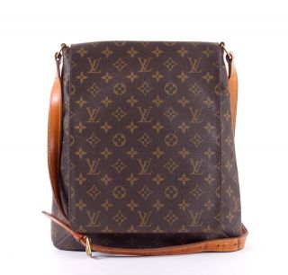 Louis Vuitton Monogram Canvas Musette Large Crossbody Bag