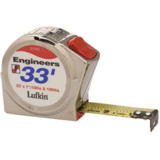 Lufkin 2133D 1 x 33 Engineers Series 2000 Power Return Tape