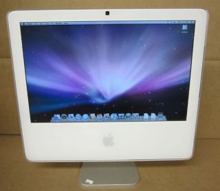Apple iMac 17 MA063LL A PowerPC 970FX G5 1 9GHz 1GB 160 GB OS 10 5