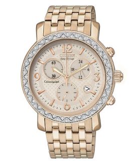 Citizen Watch, Womens Chronograph Drive from Citizen Eco Drive Rose