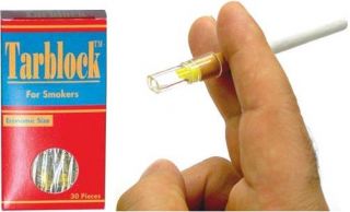 Pack TARBLOCK Disposable Cigarette Filter Tips  tarbar/magic25