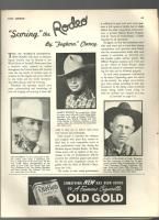 1941 Madison Square Garden Rodeo Program