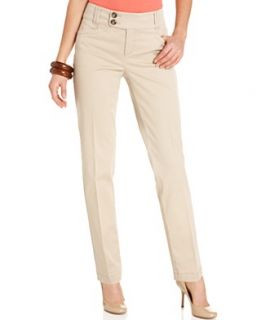 Style&co. Pants, Tummy Control Slim Fit Trousers
