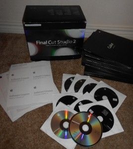 Apple Mac Final Cut Studio 2 Upgrade Used Final Cut Pro 6