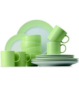 THOMAS by Rosenthal Dinnerware, Sunny Day Pastel Green 16 Piece Set