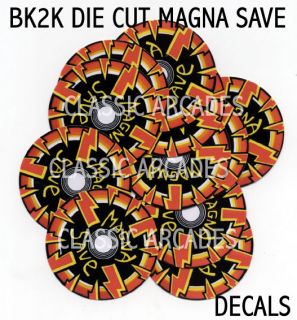 Black Knight 2000 Pinball Magna Save Decals