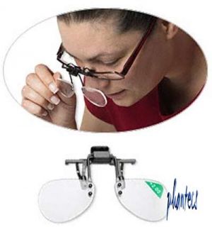 new clip on style magnifiers. Clip onto eyeglasses or sunglasses