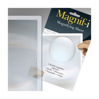 Magnif I Half Page Magnifying Glass Sheet Books Directories Timetables