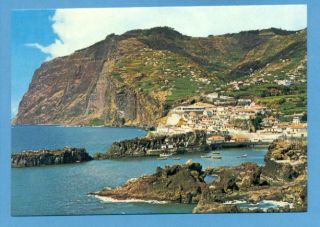 Postcard Portugal Madeira Camara de Lobos Cabo Girão