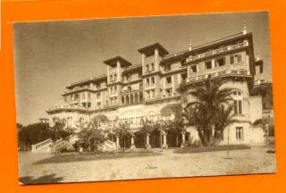 1920s Postcard Spain Espana España Malaga Hotel Hotels