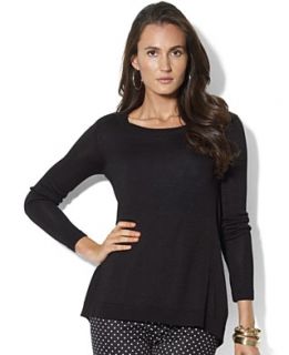 Lauren Ralph Lauren Sweater, Long Sleeved Ribbed Tunic