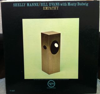 Bill Evans Shelly Manne Empathy LP VG V 8497 Vinyl Record