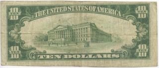 1929 $10 Mankato Minnesota National Currency Bank Note FR# 1801 1 CH