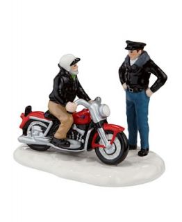 Department 56 Collectible Figurine, Snow Village 56 Harley Davidson