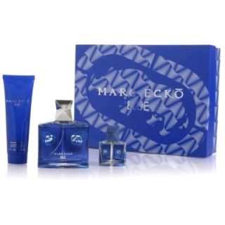 Ecko Blue by Marc Ecko 3 Piece Gift Set for Men New in Box