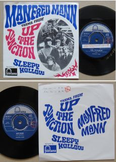 Manfred Mann Up The Junction Malaysia Picture Sleeve 7