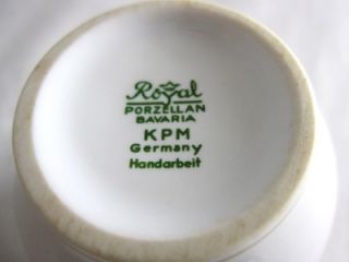 KPM Royal Prozellan Mini Stein Hamburg Germany