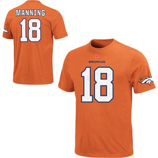 Denver Broncos Peyton Manning Eligible Receiver Orange Jersey T