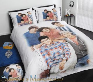 One Direction 1D Design 3 Double Bed Quilt Cover Set Great Gift Idea