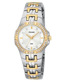 Pulsar Watch, Womens Stainless Steel Bracelet PTC388