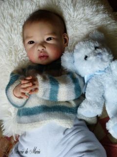 Asian Baby Boy Doll Prototype Kai Jannie de Lange LDC Soft Line