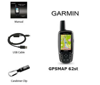 62st Waterproof GPS Handheld Receiver 010 00868 02 US Topo Maps