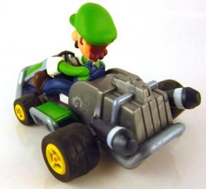 Mario Kart 7 Racing Collection Pull Back Racer 2 Luigi