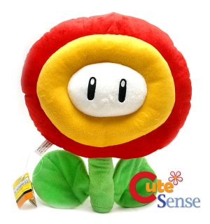 Super Mario Bros Fire Flower Plush Chusion Pillow 15