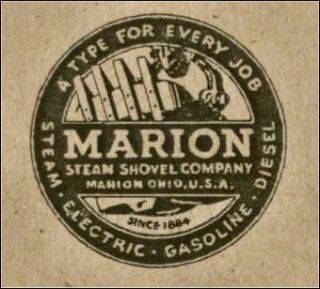 1940s Marion Steam Shovel Co Repair Parts List Instructions Reprint